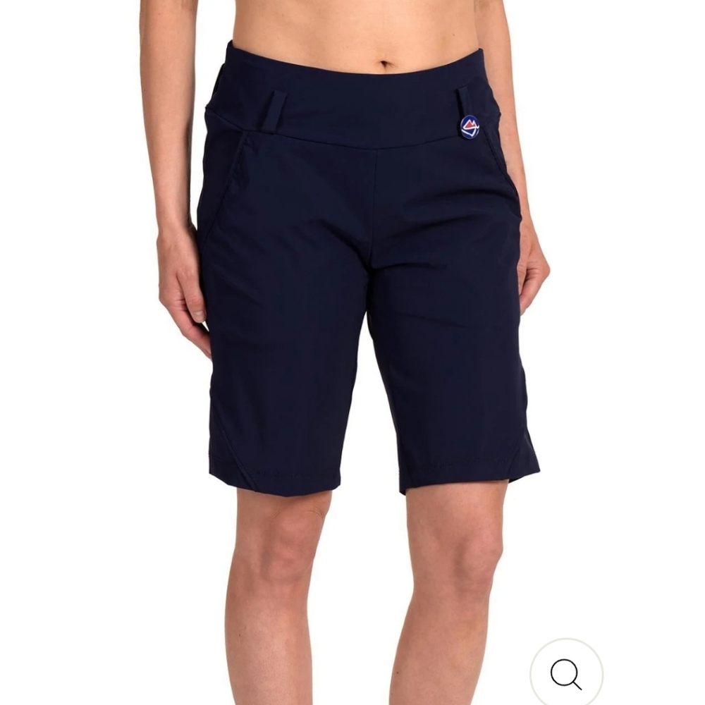 NWT! SwingDish Golf Shorts Jocelyn Bermuda Long Sporty Summer NEW